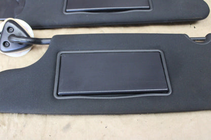 15-23 DODGE CHALLENGER RIGHT & LEFT SIDE BLACK SUN VISOR SUNVISOR 55361230AB OEM