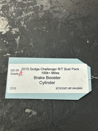 11-23 CHARGER CHALLENGER 300 POWER BRAKE BOOSTER MASTER CYLINDER OEM 04581644AF