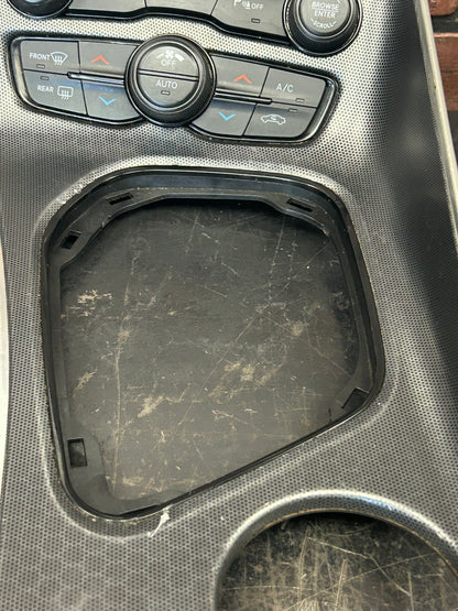 2015-2016 Challenger Scat Pack HVAC Climate Control Cupholder Bezel 68184927AB
