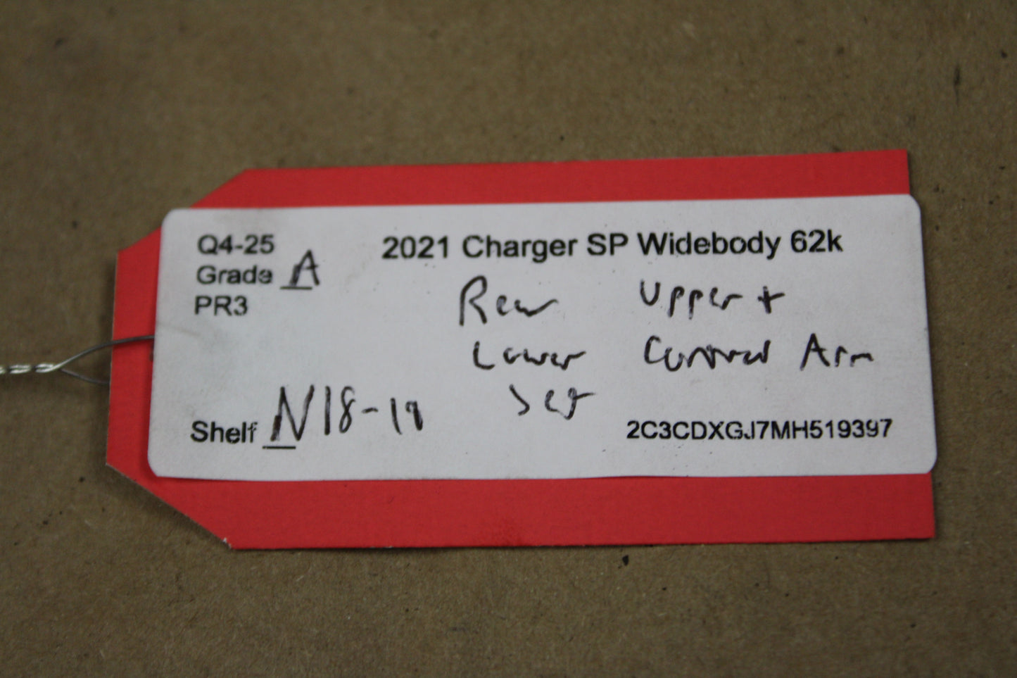 2015 - 2023 DODGE CHARGER REAR PASSENGER RH SUSPENSION CONTROL ARM SET OR 7 OEM