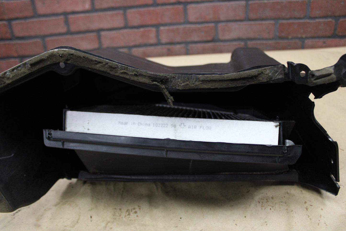 2011 - 2023 CHARGER CHALLENGER 300 CABIN FRESH AIR INLET DUCT BOX OEM 55038179AE