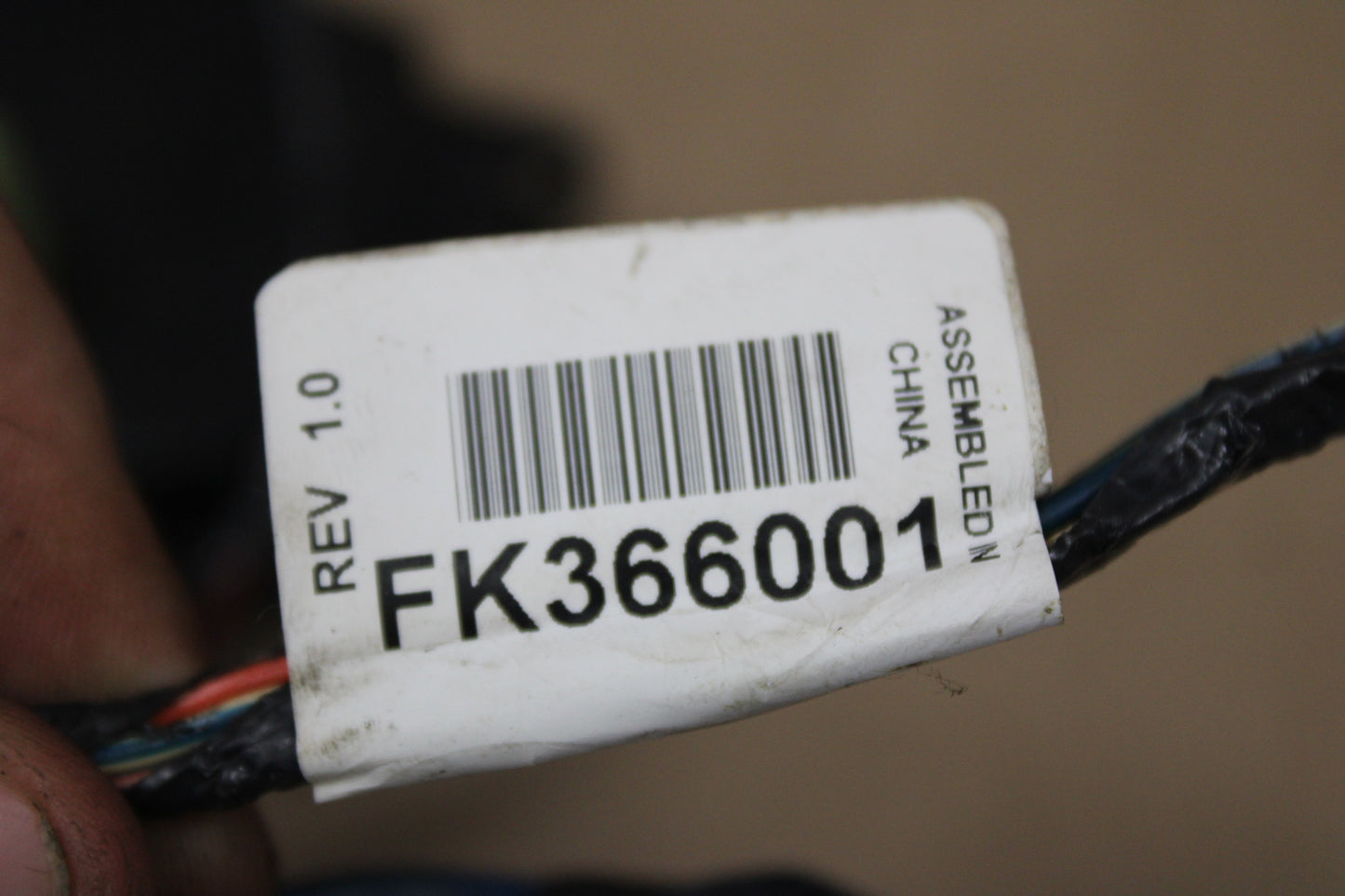2016 DODGE CHALLENGER AC HEATER BLOWER MOTOR WIRE WIRING HARNESS