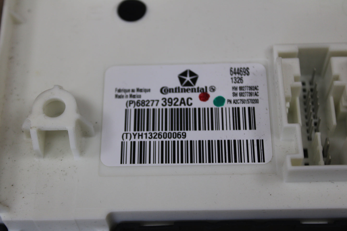 2016 Dodge Challenger Body Controller BCM Body Control Module OEM 68277392AC