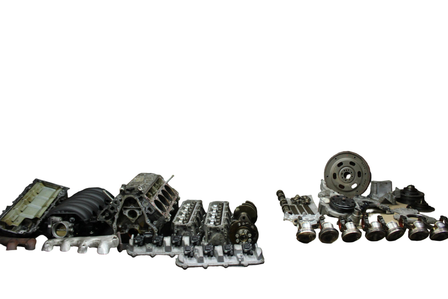 6.2L L86 Engine Block With Engine Assembly Parts *Multiple Parts* OEM 140k