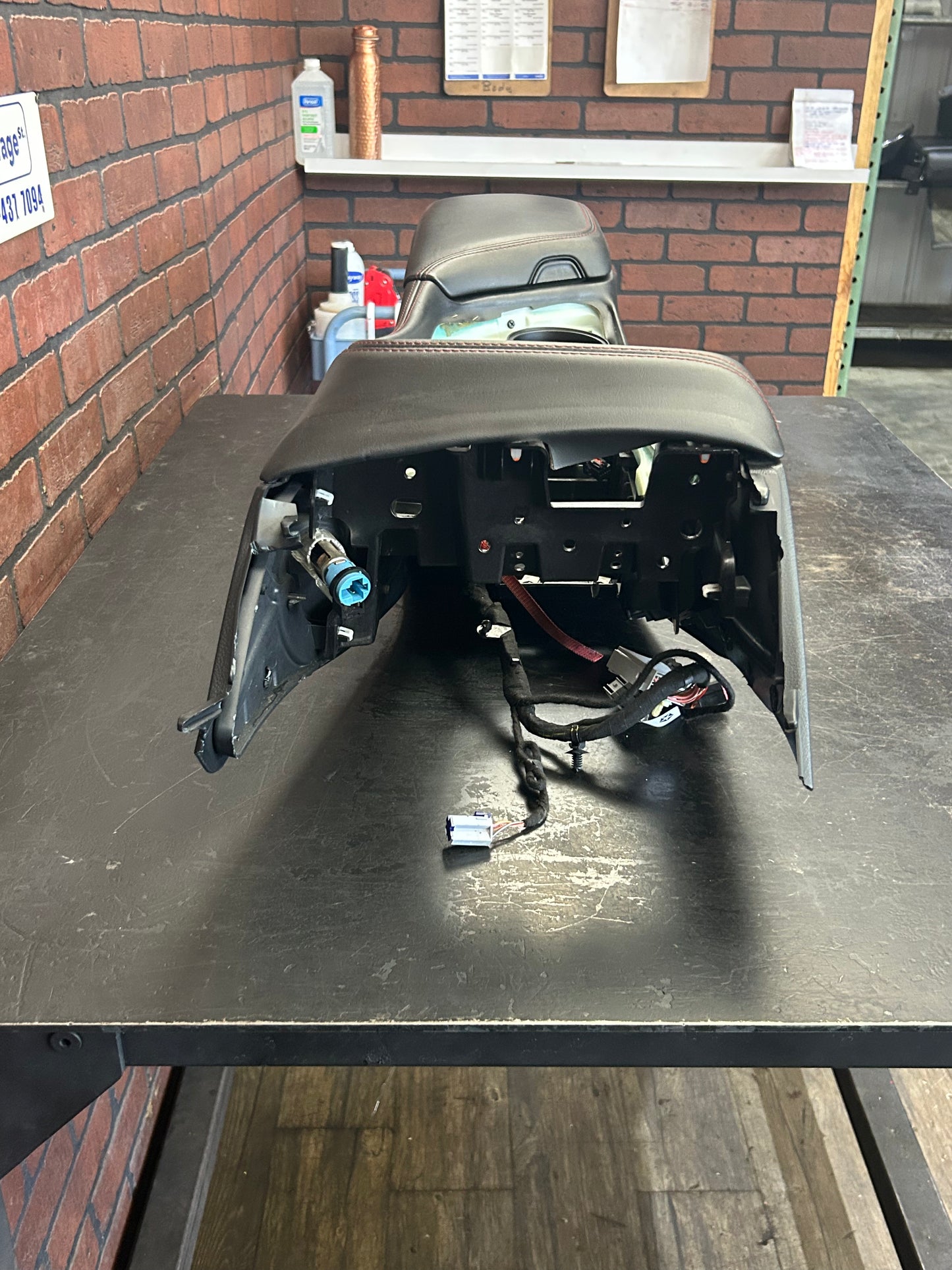 2015-2023 Dodge Challenger Front Floor Center Console Black Assembly OEM