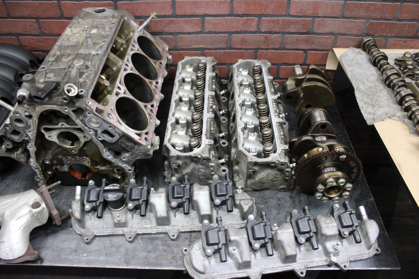 6.2L L86 Engine Block With Engine Assembly Parts *Multiple Parts* OEM 140k