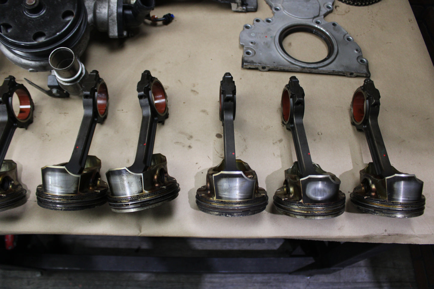 6.2L L86 Engine Block With Engine Assembly Parts *Multiple Parts* OEM 140k