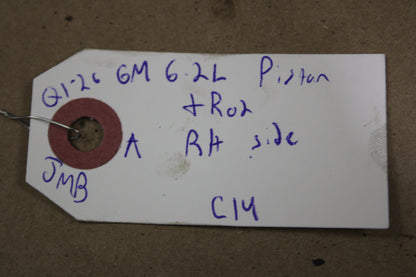GM Chevy 6.2L V8 LT1 L86 L87 Engines Right side RH Piston and Rod 12656876 OEM