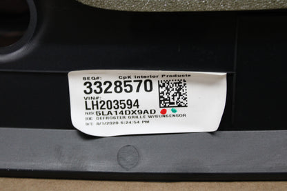 2015-2023 DODGE CHALLENGER DASH DASHBOARD DEFROSTER GRILLE COVER TRIM PANEL OEM