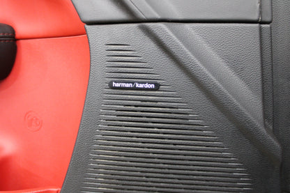 2020 Challenger Scat Pack OEM Red Leather LH Side Driver Door Panel