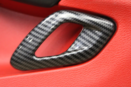 2020 Challenger Scat Pack OEM Red Leather RH Side Passenger Door Panel
