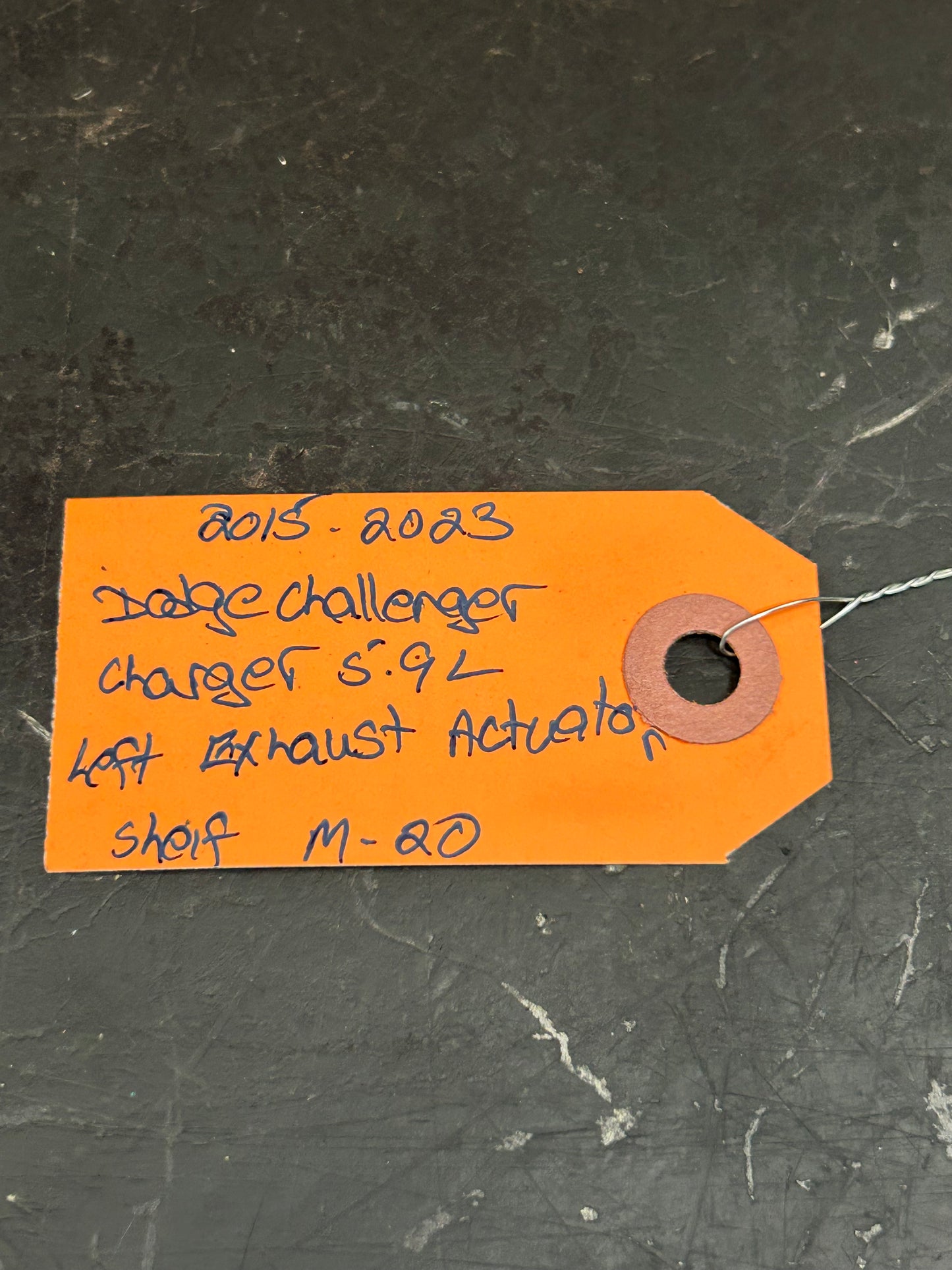 2015-2023 DODGE CHARGER CHALLENGER EXHAUST VALVE ACTUATOR LEFT SIDE