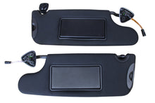 2020-2022 Dodge Challenger Right Left Extendable Sun Visor Pair Set Black OEM