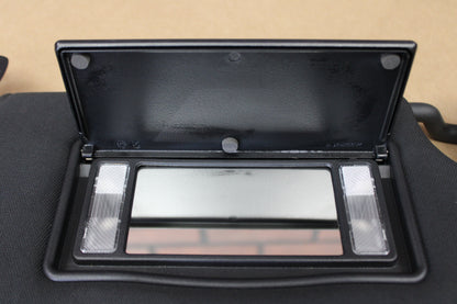 2020-2022 Dodge Challenger Right Left Extendable Sun Visor Pair Set Black OEM
