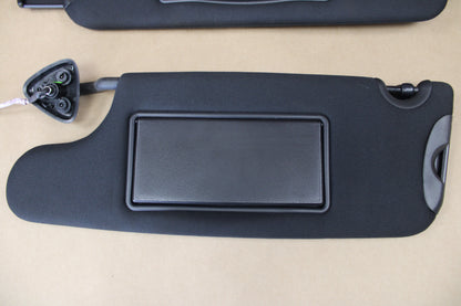 2020-2022 Dodge Challenger Right Left Extendable Sun Visor Pair Set Black OEM