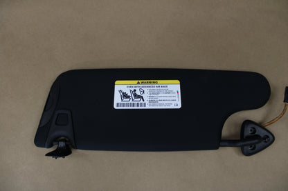 2020-2022 Dodge Challenger Right Left Extendable Sun Visor Pair Set Black OEM