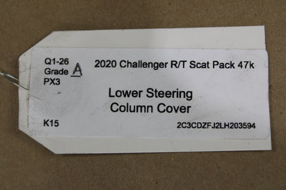 2015-2023 DODGE CHALLENGER STEERING COLUMN LOWER COVER TRIM BEZEL OEM