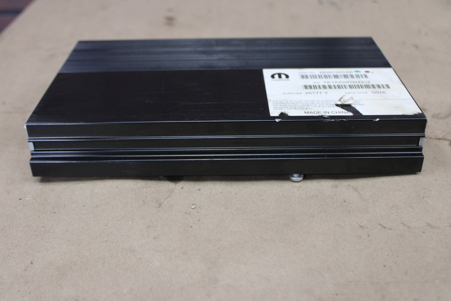 16-23 DODGE CHALLENGER 506 WATT AUDIO RADIO AMP AMPLIFIER OEM 68425658AB