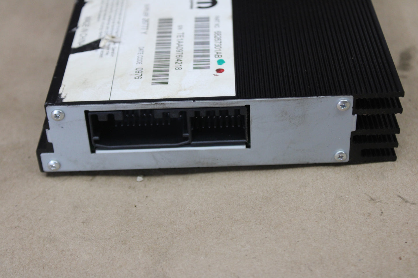 16-23 DODGE CHALLENGER 506 WATT AUDIO RADIO AMP AMPLIFIER OEM 68425658AB