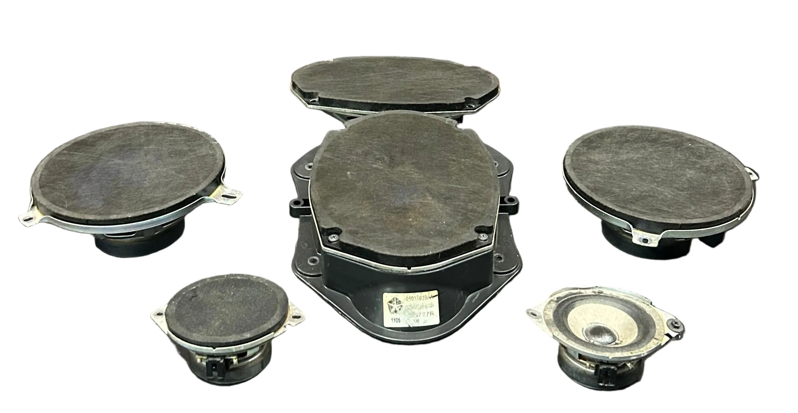 2015-2023 Dodge Chrysler Jeep OEM Sound Audio Speaker Set of 6