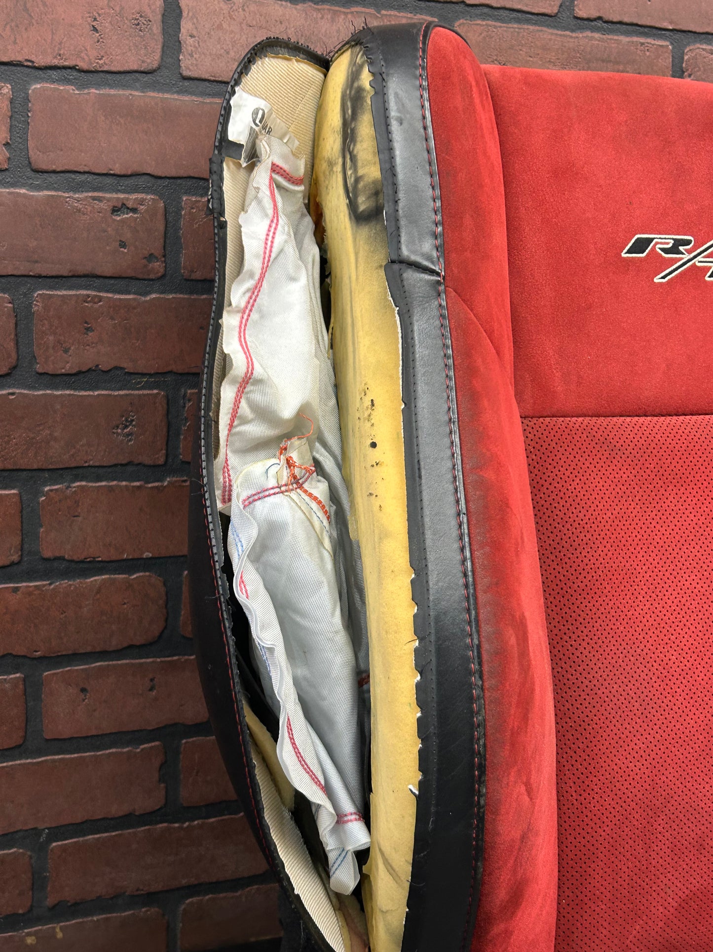 2015-2023 Dodge Challenger Scat Front Passenger RH Seat Back Cushion Blown