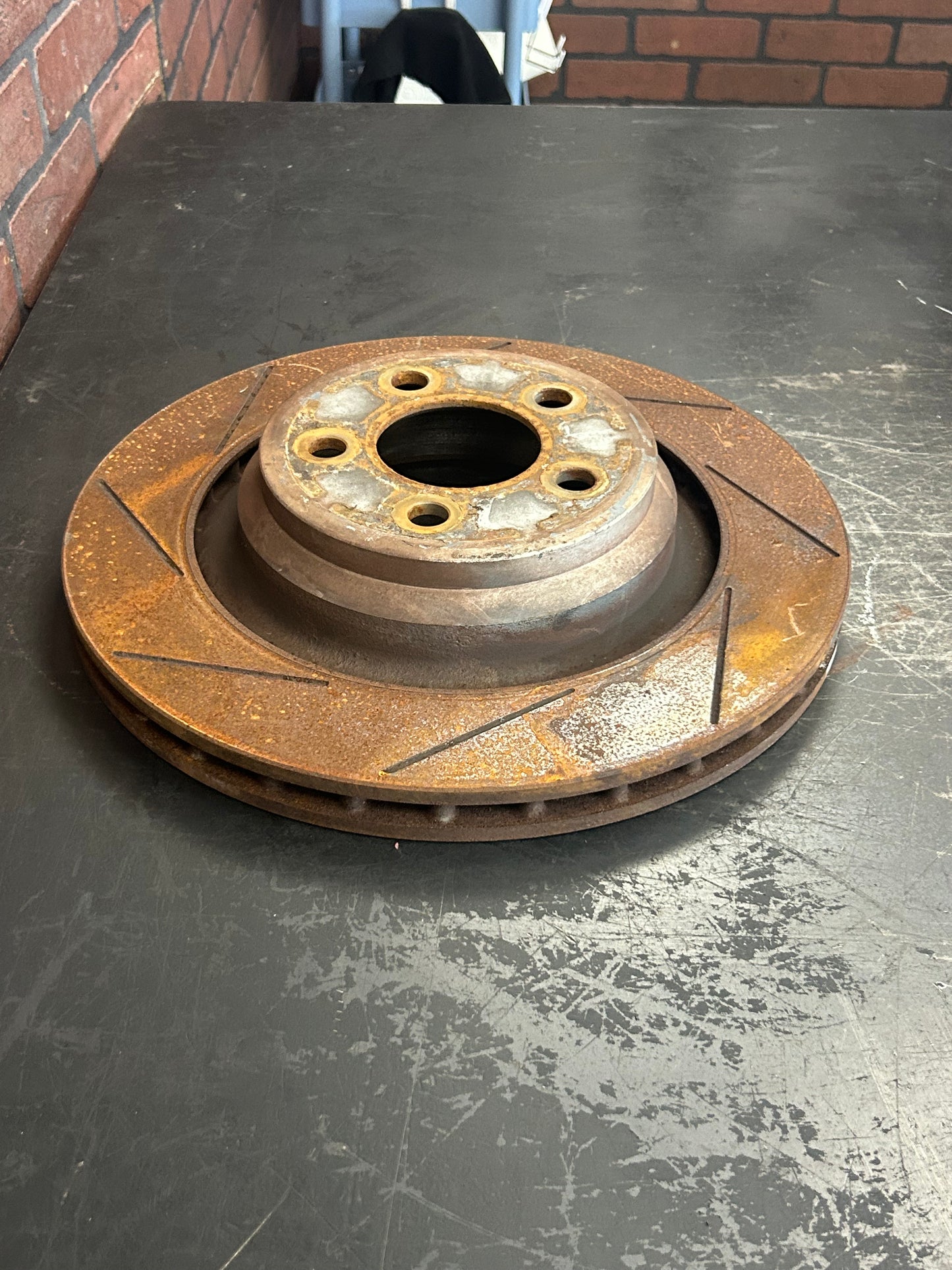 08-20 DODGE CHARGER CHALLENGER OEM REAR WHEEL BREMBO CALIPER DISC BRAKE ROTOR