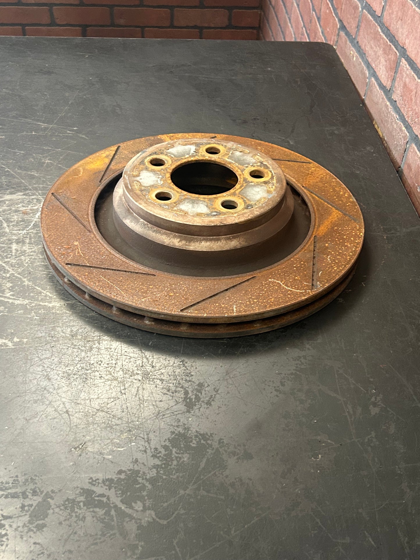 08-20 DODGE CHARGER CHALLENGER OEM REAR WHEEL BREMBO CALIPER DISC BRAKE ROTOR