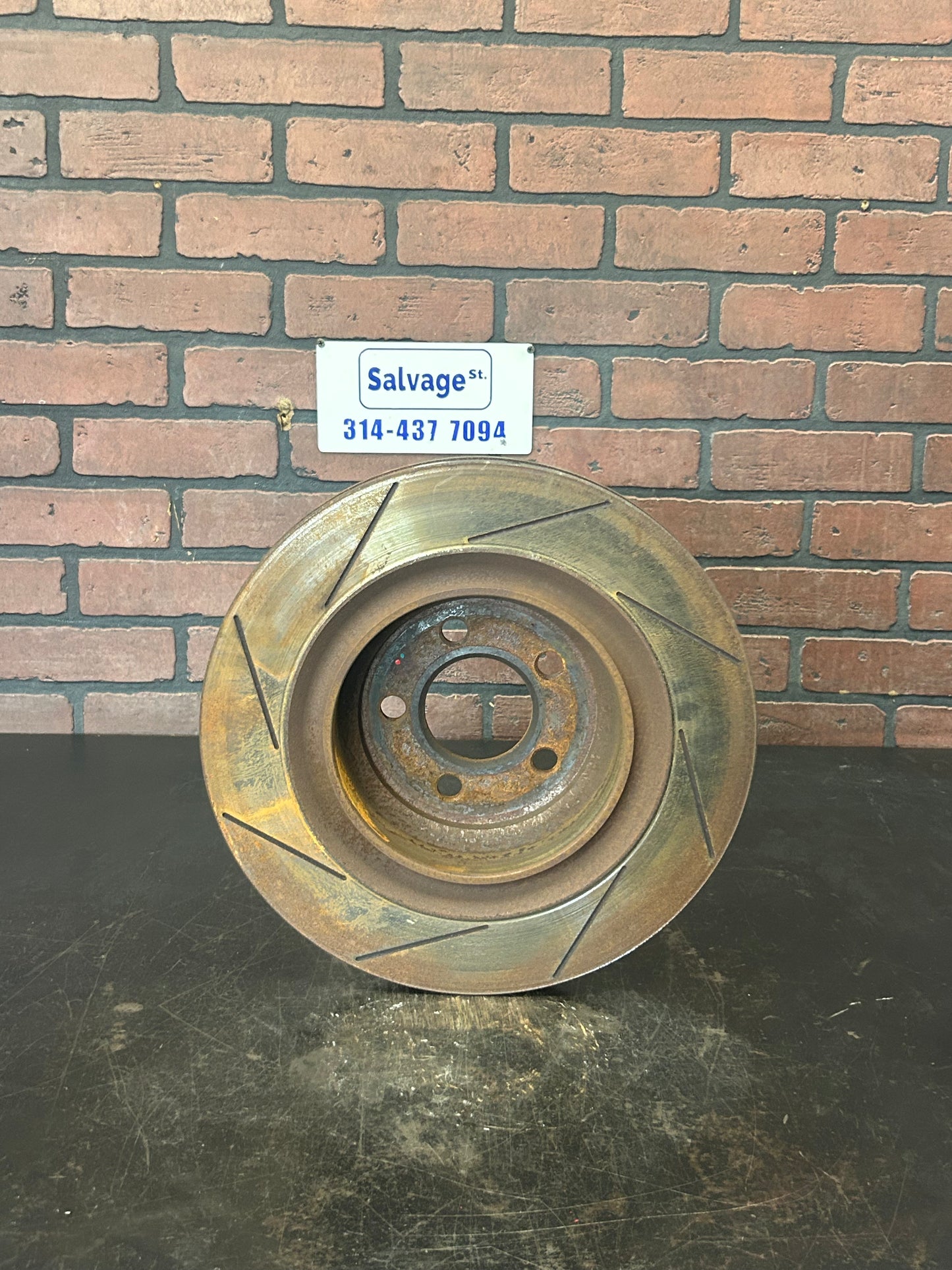 08-20 DODGE CHARGER CHALLENGER OEM REAR WHEEL BREMBO CALIPER DISC BRAKE ROTOR