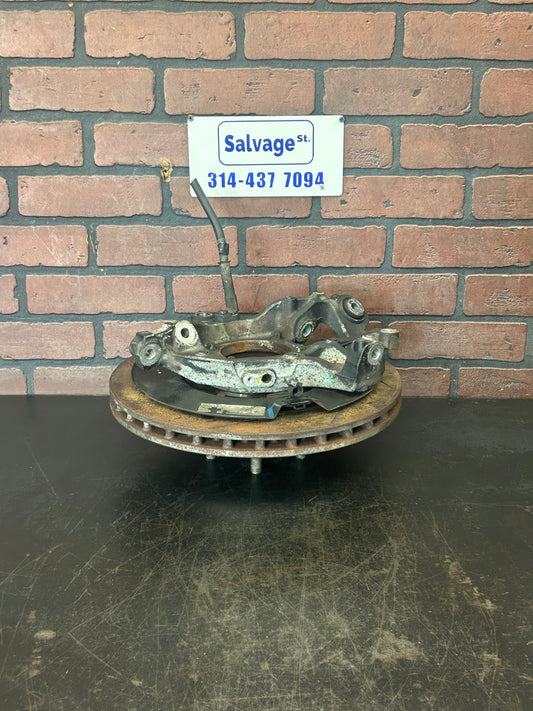 15-23 CHALLENGER CHARGER REAR SUSPENSION LEFT SIDE SPINDLE KNUCKLE HUB ROTOR OEM