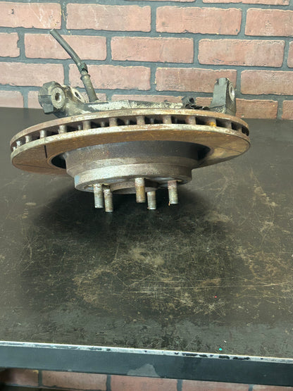15-23 CHALLENGER CHARGER REAR SUSPENSION LEFT SIDE SPINDLE KNUCKLE HUB ROTOR OEM