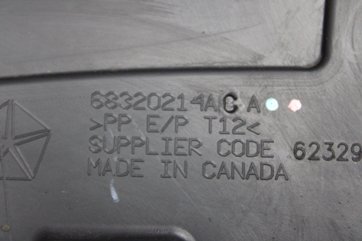 18-23 Dodge Challenger Widebody Passenger RH Quarter Panel Flare 68320214AC OEM