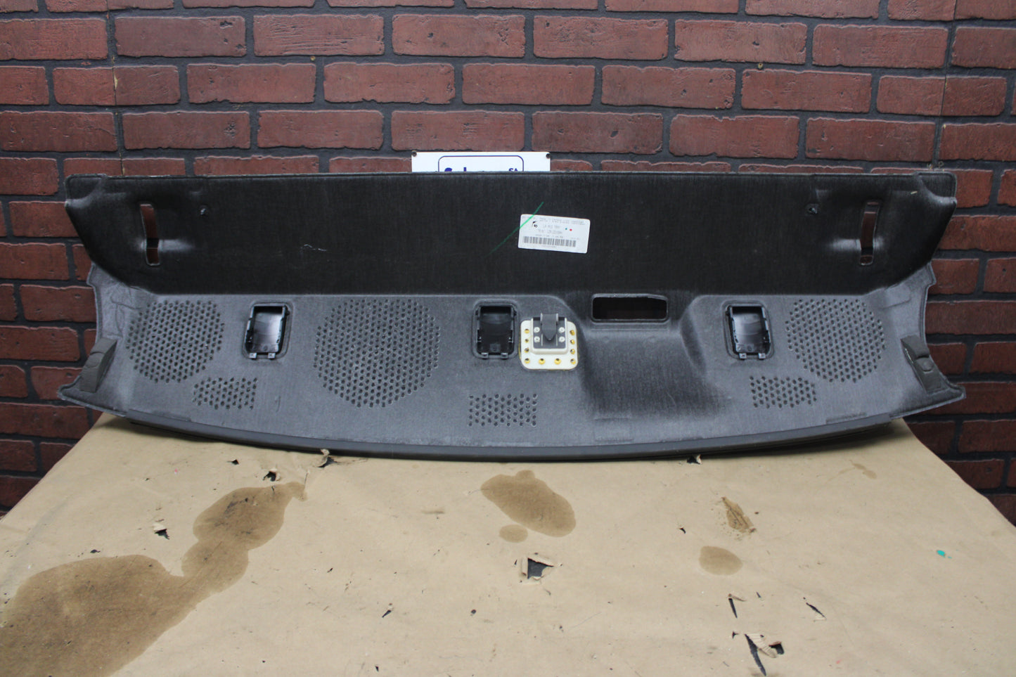 15-23 CHALLENGER REAR DECK SHELF PACKAGE TRAY TRIM PANEL COVER OEM 1ZA12DX9AH