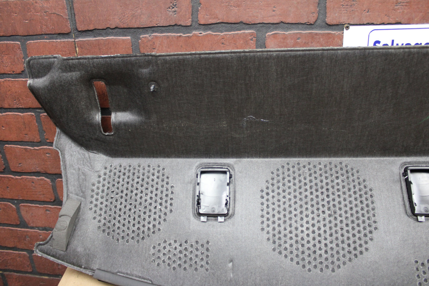 15-23 CHALLENGER REAR DECK SHELF PACKAGE TRAY TRIM PANEL COVER OEM 1ZA12DX9AH