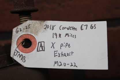 2014-2019 C7 Corvette X-Pipe Intermediate Midpipe Exhaust 84604831 19k Miles OEM