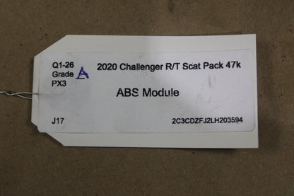 2018-2023 DODGE CHALLENGER ABS ANTI LOCK BRAKE PUMP MODULE ASSEMBLY OEM