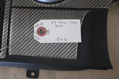 2005-2007 Dodge Charger Magnum SRT8 Instrument Gauge Cluster Light Switch Carbon