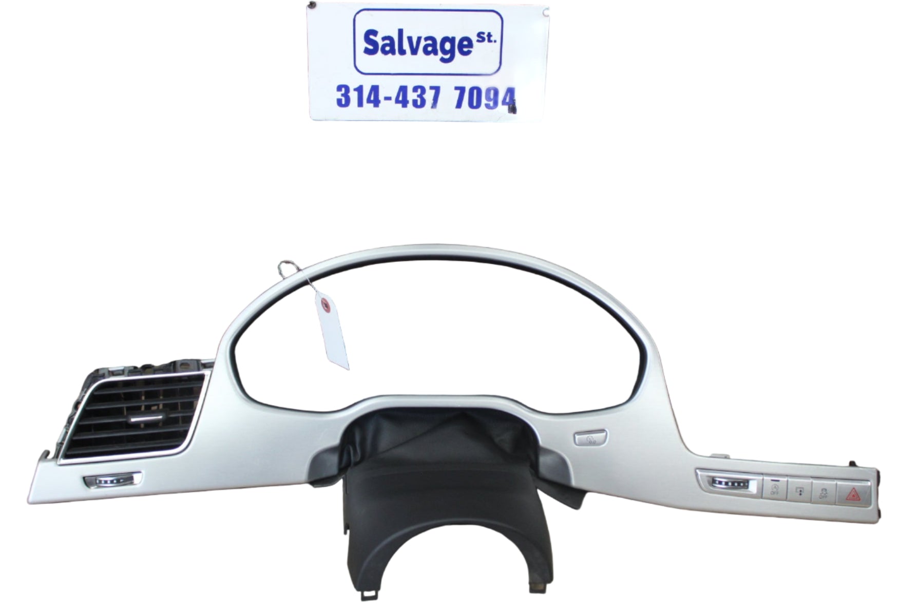 2011-18 Audi A8 Quattro S8 Gauge Cluster Trim Switch Set Vent Bezel Column Cover