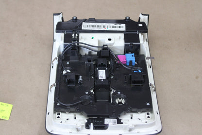 2011-2017 Audi A8 S8 Overhead Console Sunglass Holder Dome Lights Black Sunroof