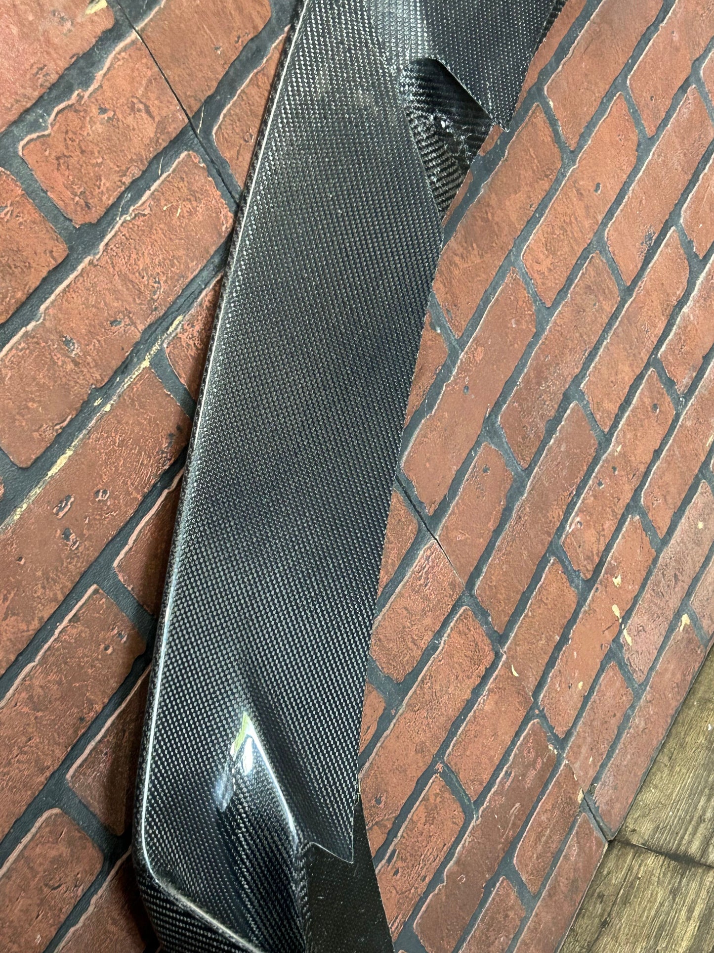 For Lamborghini Huracan 580 Carbon Fiber Front Lip Bumper Diffuser Panel