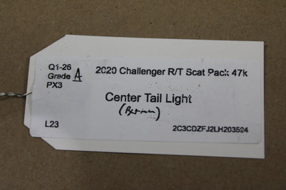 2015-2023 DODGE CHALLENGER TRUNK LID CENTER TAILLIGHT TAIL LIGHT OEM 68419751AA