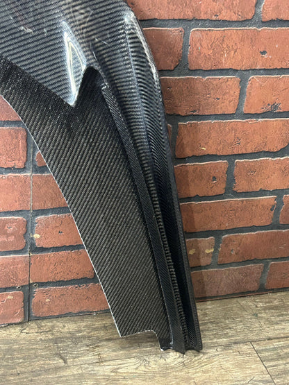 For Lamborghini Huracan 580 Carbon Fiber Front Lip Bumper Diffuser Panel