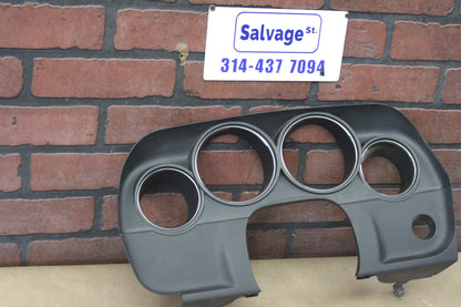 08-10 DODGE CHALLENGER OEM SPEEDOMETER GAUGE CLUSTER BEZEL DASH TRIM PANEL