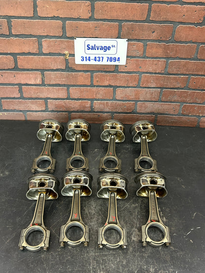 2005-2010 SRT8 6.1 HEMI Charger Challenger 300 Piston & Rod Set of 8 OEM