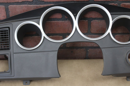 2005-2007 Dodge Charger Magnum Dash Cluster Speedometer Trim Bezel Black OEM