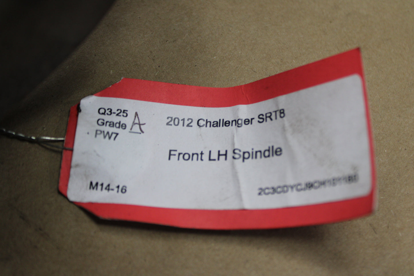 2009-2014 Challenger Charger SRT8 OEM Front LH Spindle Knuckle 05039029AB