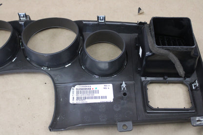 2005-2007 Dodge Charger Magnum Dash Cluster Speedometer Trim Bezel Black OEM