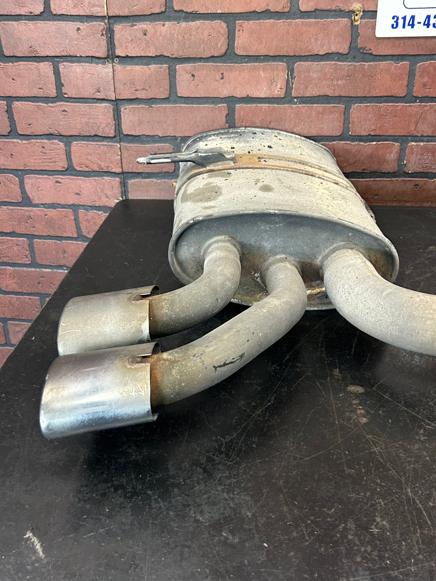 1997-2004 Chevy Corvette C5 Rear Driver Left Exhaust Down Pipe Assembly