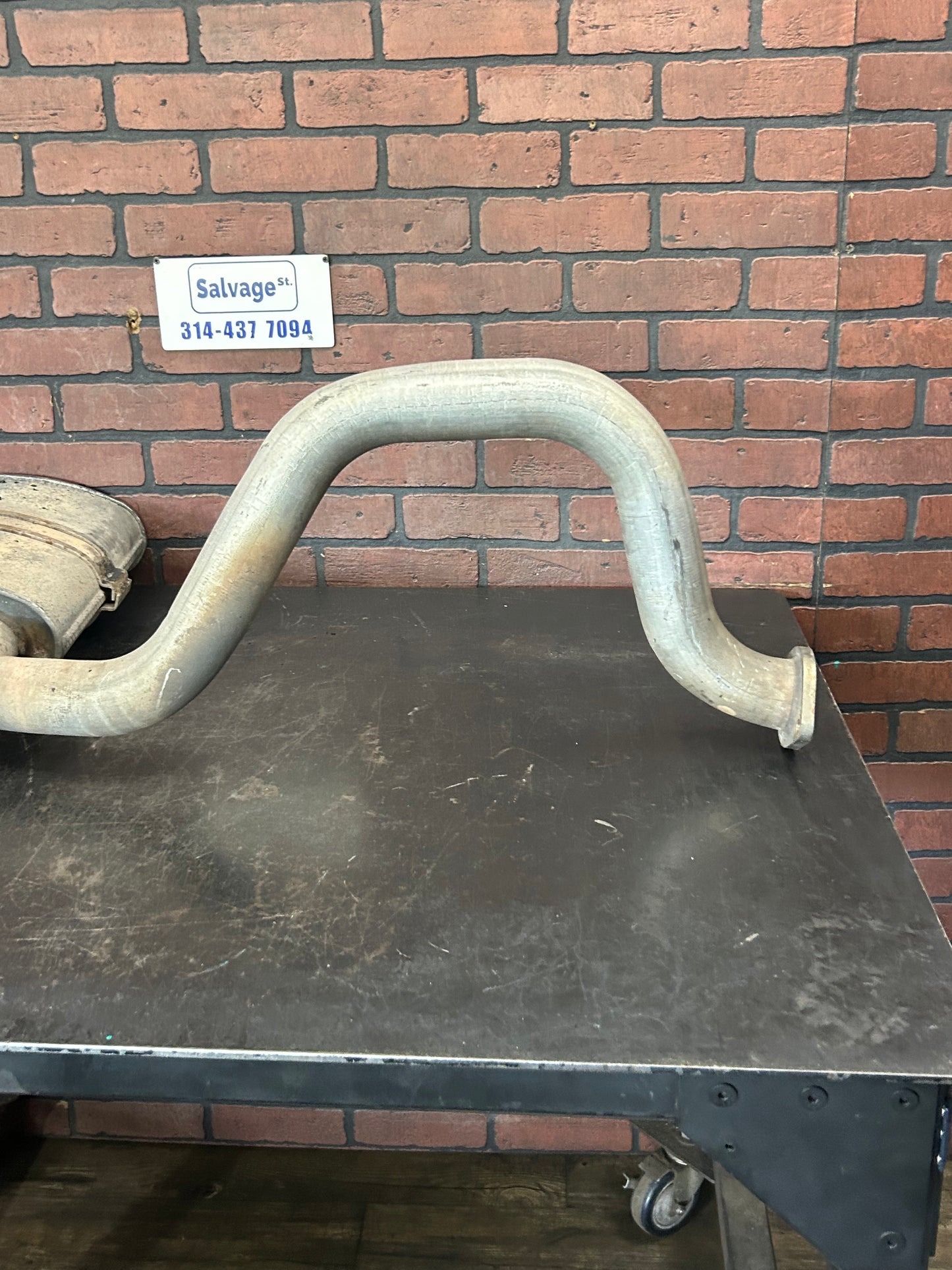1997-2004 Chevy Corvette C5 Rear Driver Left Exhaust Down Pipe Assembly