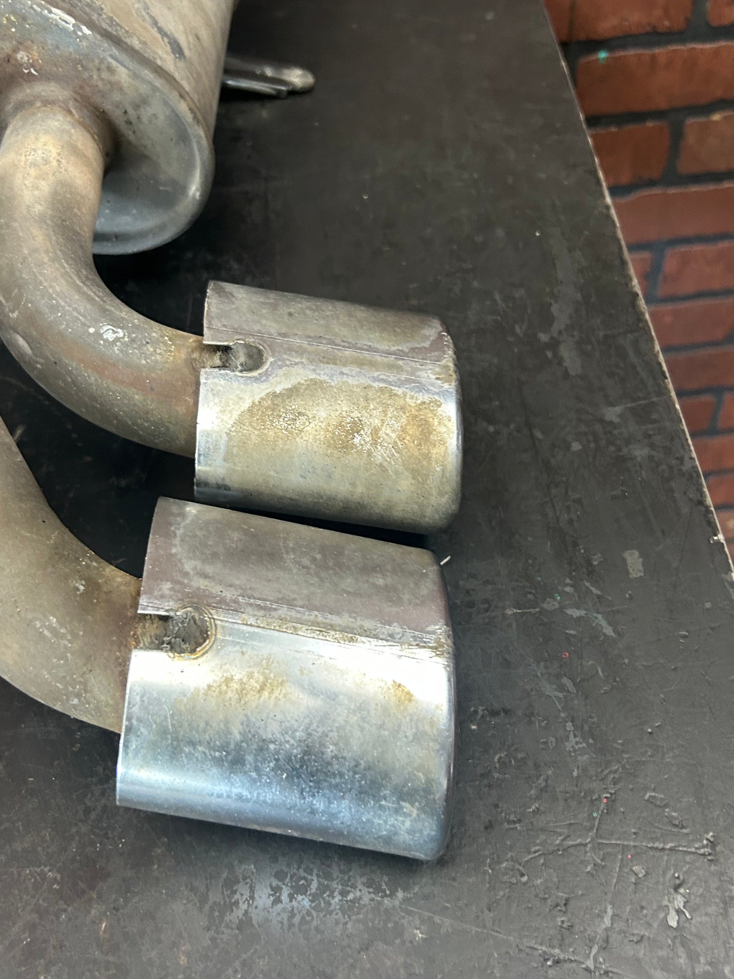 1997-2004 Chevy Corvette C5 Rear Driver Left Exhaust Down Pipe Assembly