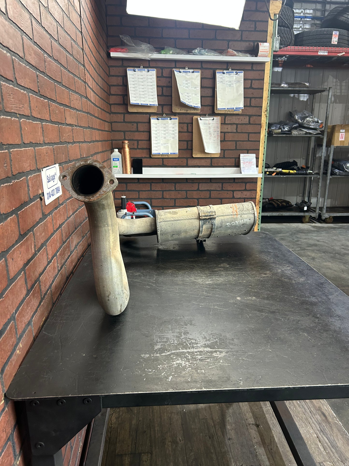 1997-2004 Chevy Corvette C5 Rear Passenger Right Exhaust Down Pipe Assembly